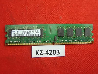 Samsung 2GB PC2-6400 DDR2-800 DDR2 Sdram 800/667/533 MHZ Dimm Desktop - Image 1 of 2