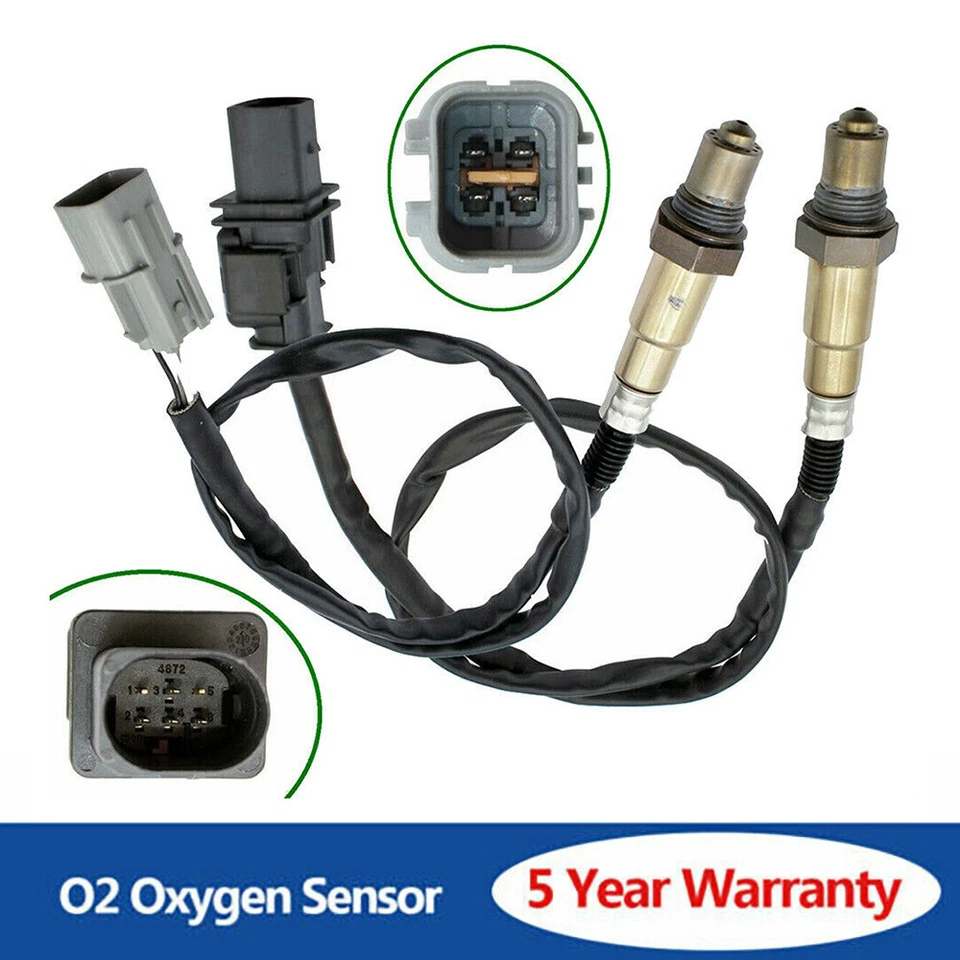 Oxygen O2 Sensor Ups+Downstream For 2012-2013 Kia Rio Soul 1.6L Hyundai Accent - Image 1 of 4