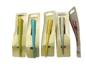 5 FERMAGLI FORCINE CAPELLI PINZE MOLLETTE FERMACAPELLI CM 13 - Imagen 1 de 1
