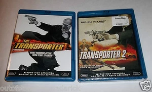 Transporter 1 & 2 Blu-ray Discs - Like New, One Factory Sealed Canadian Copys - Picture 1 of 3