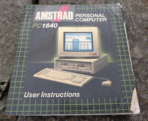 Mode d'emploi Amstrad PC1640 - Photo 1/2