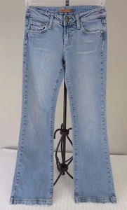 Vigoss Women's Blue Denim Boot Cut Low Rise Jeans 28Wx31L - Picture 1 of 8