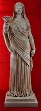 Persephone Queen of the Underworld Vegetation Goddess statue greek  BIG SIZE