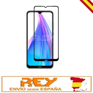 Cristal Templado Completo 3D para XIAOMI REDMI NOTE 8T CURVO Negro p1455 - Imagen 1 de 9