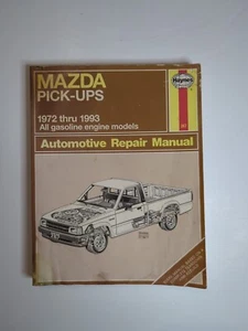 Manual de reparación Haynes vintage para camionetas Mazda 1972 hasta 1993. 267 - Imagen 1 de 6
