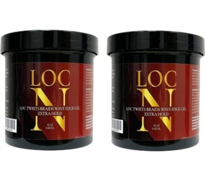 LOC N EDGE GEL EXTRA HOLD 16 Oz."Pack of 2" - Picture 1 of 5