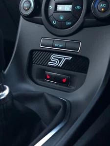 Fiesta ST MK7.5 Cubby Hole Dashboard Filler - Carbon with White Logo - Picture 1 of 1