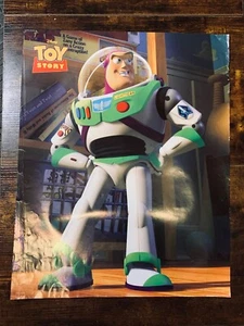 Large Vintage 90s Official Disney Toy Story Buzz Light year Poster Print Rare - Picture 1 of 7