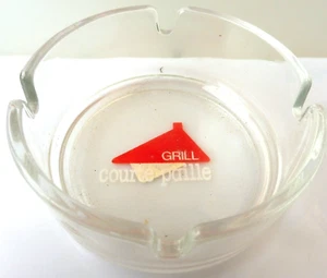 Cendrier Ashtray publicitaire - GRILL COURTE PAILLE 8,5 cm  Ø - Picture 1 of 1