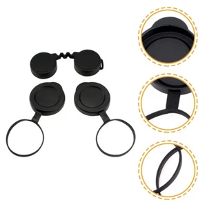Tapas de lentes binoculares Binoculares Cubierta de objetivo Conjunto de accesorios para oculares - Imagen 1 de 10