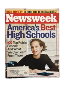 Vintage Collectable NEWSWEEK MAGAZINE June 2 2003 America’s BEST HIGH SCHOOLS - Foto 1 di 3