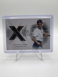 TONY ADAMS - 2023 Futera Unique World Football - Xtra Time G/U Relic /25
