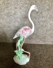 Vintage GERMANY PORCELAIN Goebel Collectible Figurine Pink Flamingo 1971