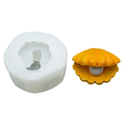 3D Pearl for Shell Silicone Mold for Making DIY Handmade Soap Mould Cake - Image 1 of 4
