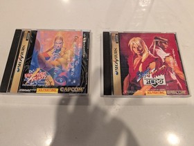 Street Fighter Zero & Vampire Hunter Complete Sega Saturn Japan