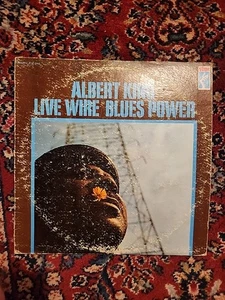 Albert King Live Wire/Blues Power 12" Vinyl LP STAX Records SXATS 1002 1968 - Imagen 1 de 4
