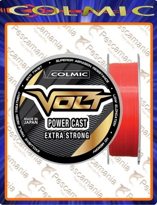 Monofilo mulinello Colmic VOLT POWER CAST mt.1000 pesca in mare made in japan - Imagen 1 de 2