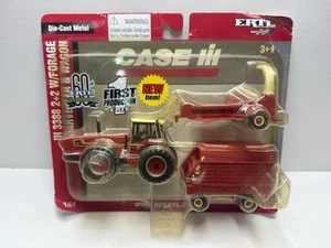 1/64 ERTL International Harvester 3388 2+2 Tractor W/ Forage Harvester & Wagon - Picture 1 of 2