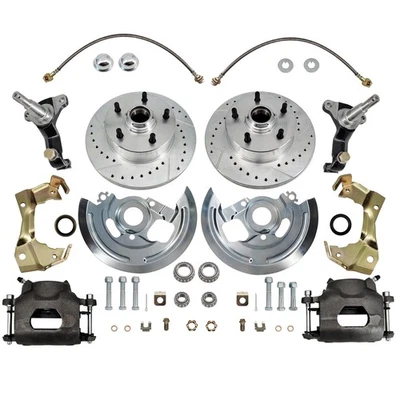 Front Spindle and Disc Brake Kit For Chevrolet Chevelle Malibu Camaro 1964-1974 — 第 1/4 张图片
