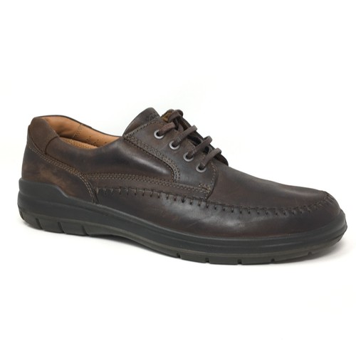 Scarpe Oxford Ecco Seawalker da uomo taglia 13 13 5 US 47 EU in pelle marrone stringate