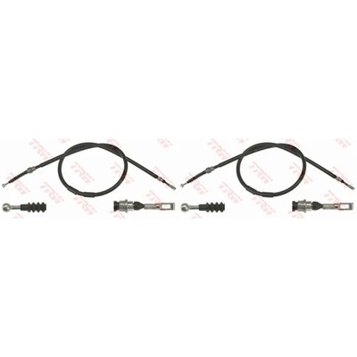2 uds TRW cable de freno de mano cable freno de estacionamiento para VW Sharan 7M8 7M9 7M6 1.9 - Imagen 1 de 2