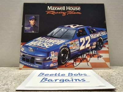 Foto promocional autografiada 8x10 de Bobby Labonte NASCAR sin certificado de autenticidad Foto 1 de 4