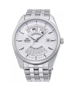ORIENT Men Analog Automatic Casual Watch Classic Dress White Dial Waterproof Rou - Picture 1 of 3