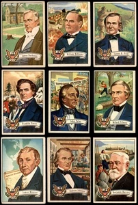 1956 Topps U.S. Presidents Complete Set 3.5 - VG+ 3013413 - Picture 1 of 4
