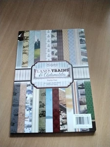 Hunkydory, Planes, Trains & Automobiles Paper Pad, 48 Sheets 150gsm Double Sided - Picture 1 of 4