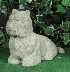 1430 Cairn Highland Scottish Terrier Puppy Dog Latex Fiberglass Mold Concrete - Picture 1 of 2