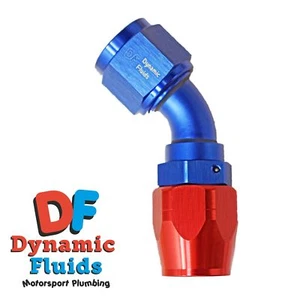 (AN10) -10 45 Degree Cutter Hose Style Fitting - Imagen 1 de 1