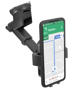 Cell Phone Holder for Car Mount w Wireless Charging Charger Dash/Window Holder - Picture 1 of 15