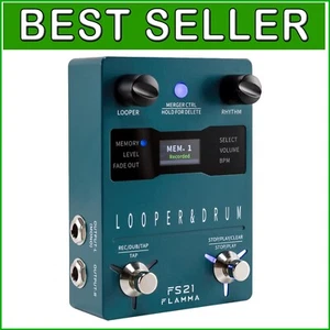 Professional Guitar Looper with Drum Machine - 100 Grooves & USB Capability - Picture 1 of 10