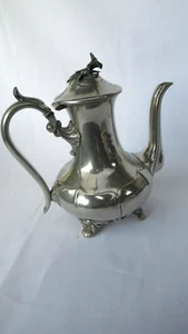 theiere en metal argente james dixon sheffield - Imagen 1 de 7
