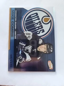 2002-03 Pacific Atomic Blue Parallel Mike Comrie /175 Edmonton Oilers - Picture 1 of 1
