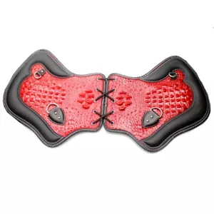 Deflectores protectores térmicos universales de cuero PU para motocicleta Harley Suzuki - Imagen 1 de 6