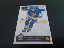 1993-1994 Classic Pro Hockey 195 NATHAN LAFAYETTE    PEORIA RIVERMEN IHL