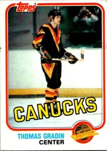 1981-82 Topps #15 Thomas Gradin - Picture 1 of 2