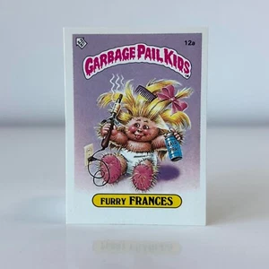 Garbage Pail Kids | Series  1 | Furry Frances 12a | GPK | Mint Condition - Picture 1 of 3