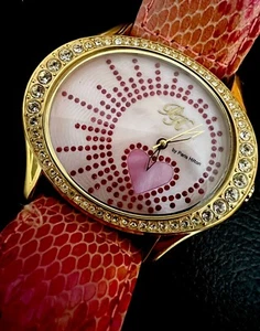 Fine Paris Hilton Ladies Wrist Watch Designer Leather Strap - Picture 1 of 7