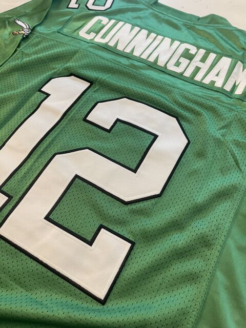 Nike Philadelphia Eagles No12 Randall Cunningham Midnight Green Team Color Youth Stitched NFL New Elite Jersey