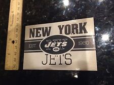 NFL Team Helmet Football Sticker Vintage New York Jets