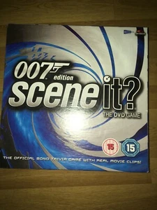 Scene It James Bond 007 Edition DVD TV Trivia Board Game sean connery odd job - Picture 1 of 2