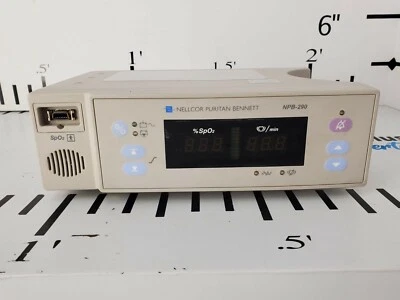 Nellcor Puritan Bennett NPB-290 Pulse Oximeter Monitor - Image 1 of 4