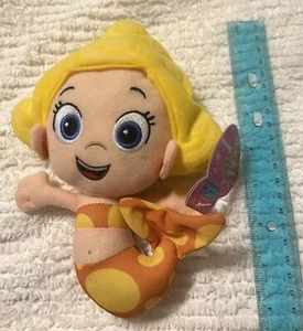 2014 Fisher Price Bubble Guppies Deema Plüschpuppe Meerjungfrau Nickelodeon 8 Zoll Etikett - Bild 1 von 15