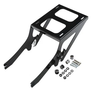Black Two Up Mounting Rack Fit For Harley Heritage Classic 114 FLHCS 18-24 19 - Picture 1 of 8