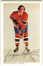 1972-73 Team Postcards Jacques Laperriere #NNO Montreal Canadiens