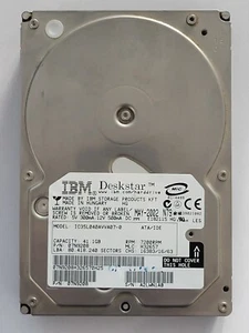 IC35L040AVVA07-0, PN: 07N9208, MLC: H32657, IBM 41Gb 3.5" HDD - Foto 1 di 2