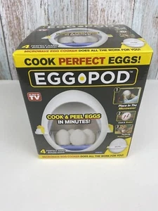 Cocina de huevos microondas para vaina de huevos - cocina perfectamente los huevos y separa la cáscara - nueva - Imagen 1 de 4
