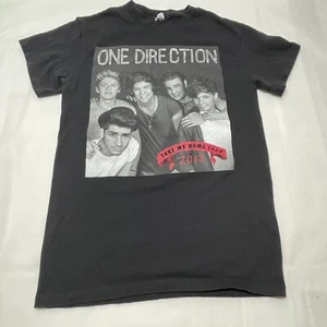 Maglietta One Direction 1D Take Me Home Tour 2013 nera grafica concerto taglia SM - Foto 1 di 9